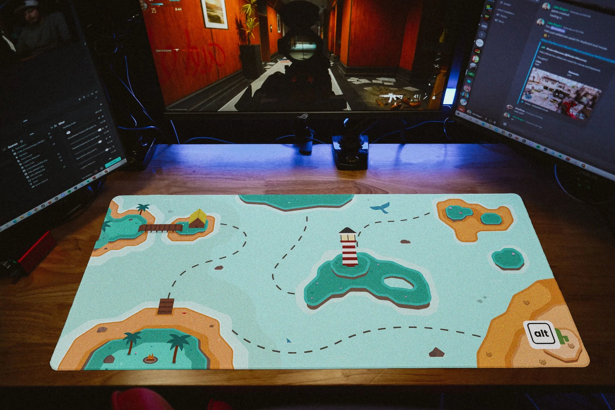 Adventure Map Mousepad - Cinch Gaming