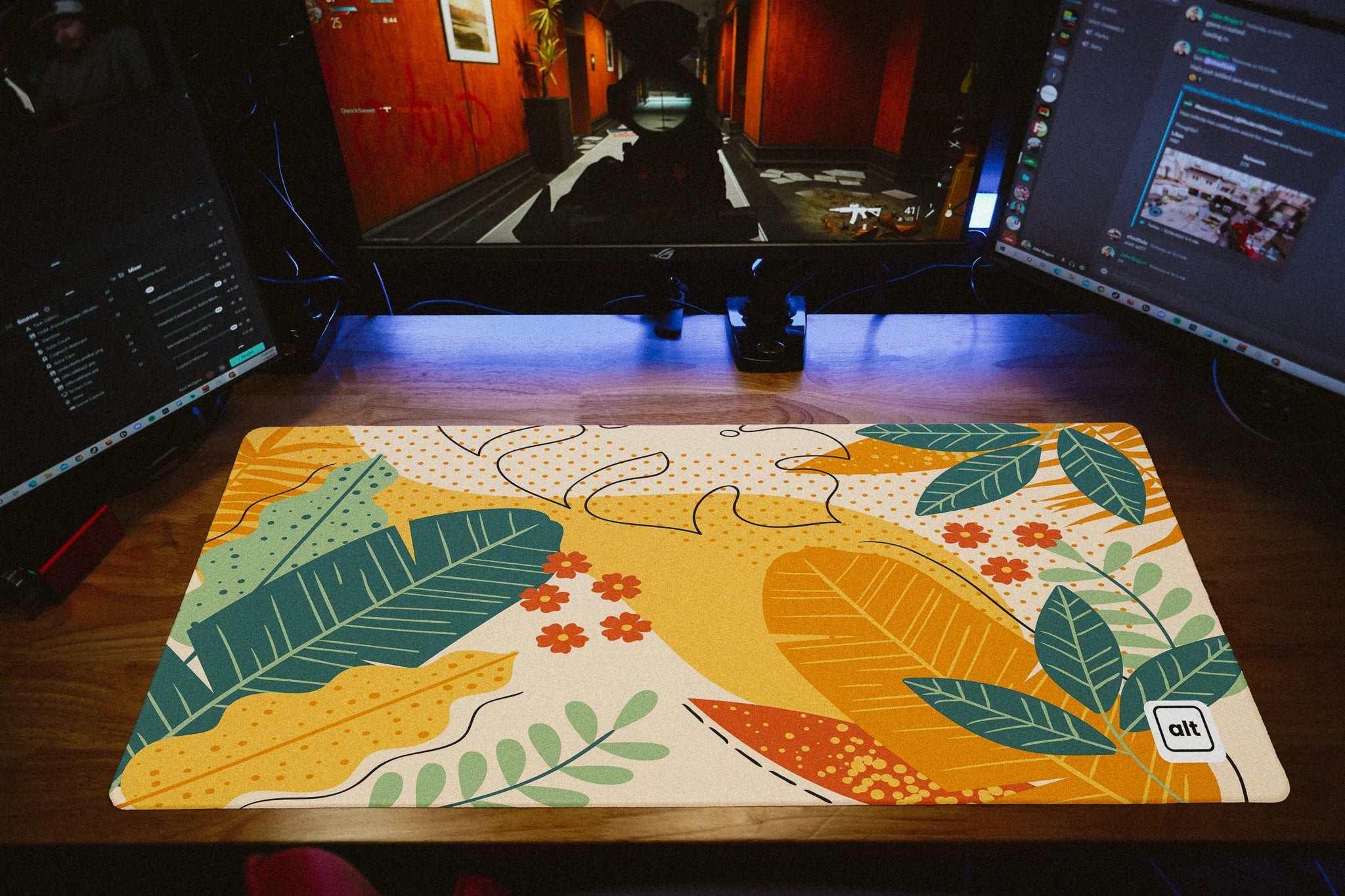 Botanical Garden Mousepad - Cinch Gaming