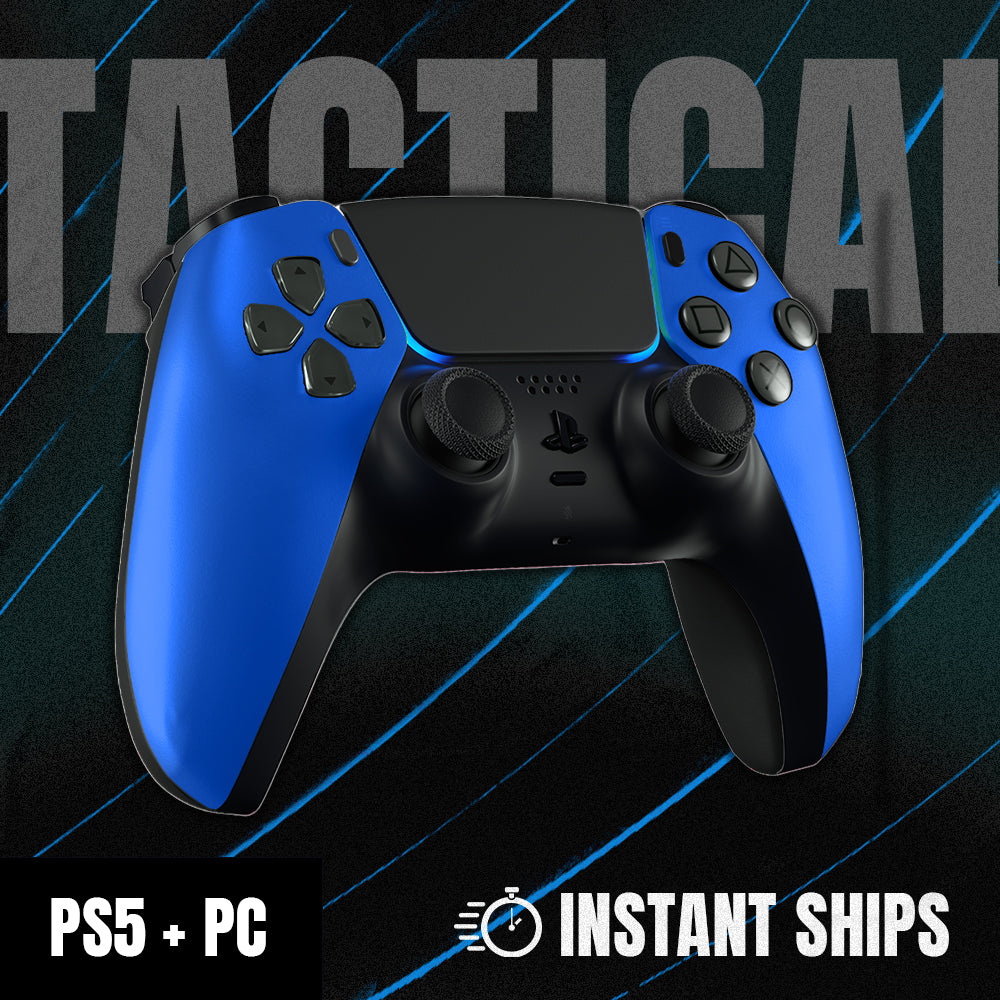 Quick Ship Blue Tactical PS5 Pro - Cinch Gaming