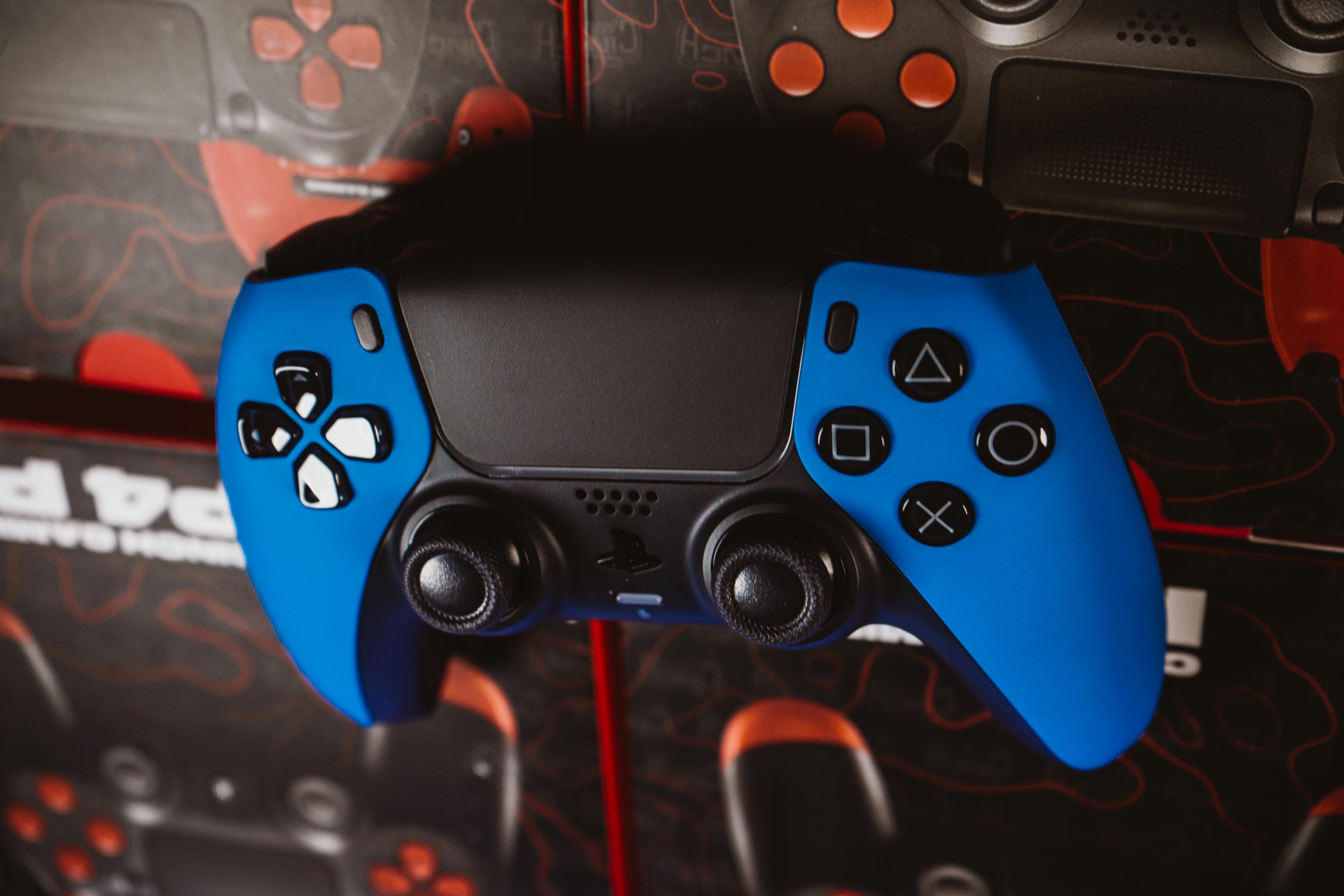 Quick Ship Blue Tactical PS5 Pro - Cinch Gaming