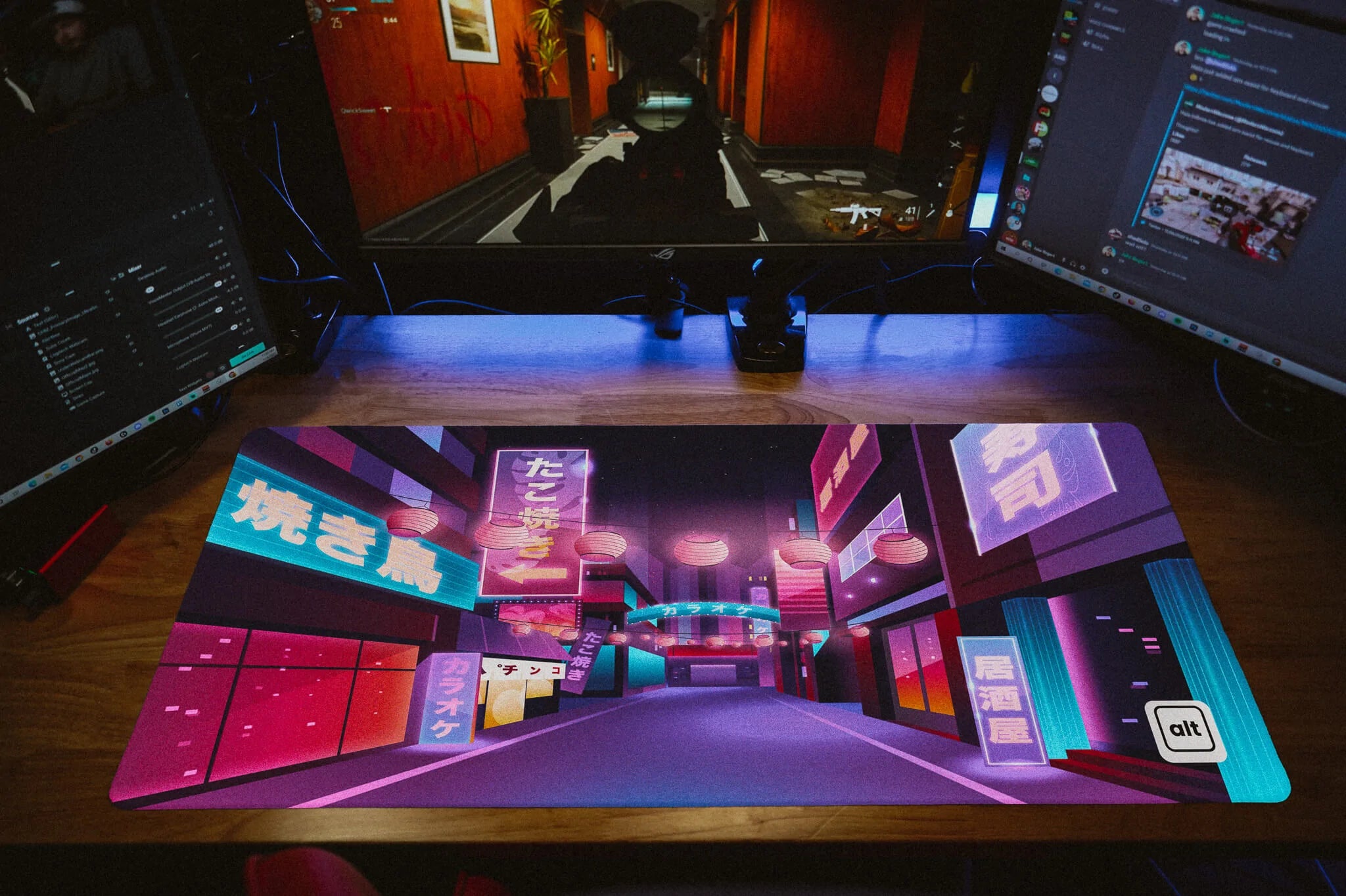 Night Life Mousepad - Cinch Gaming