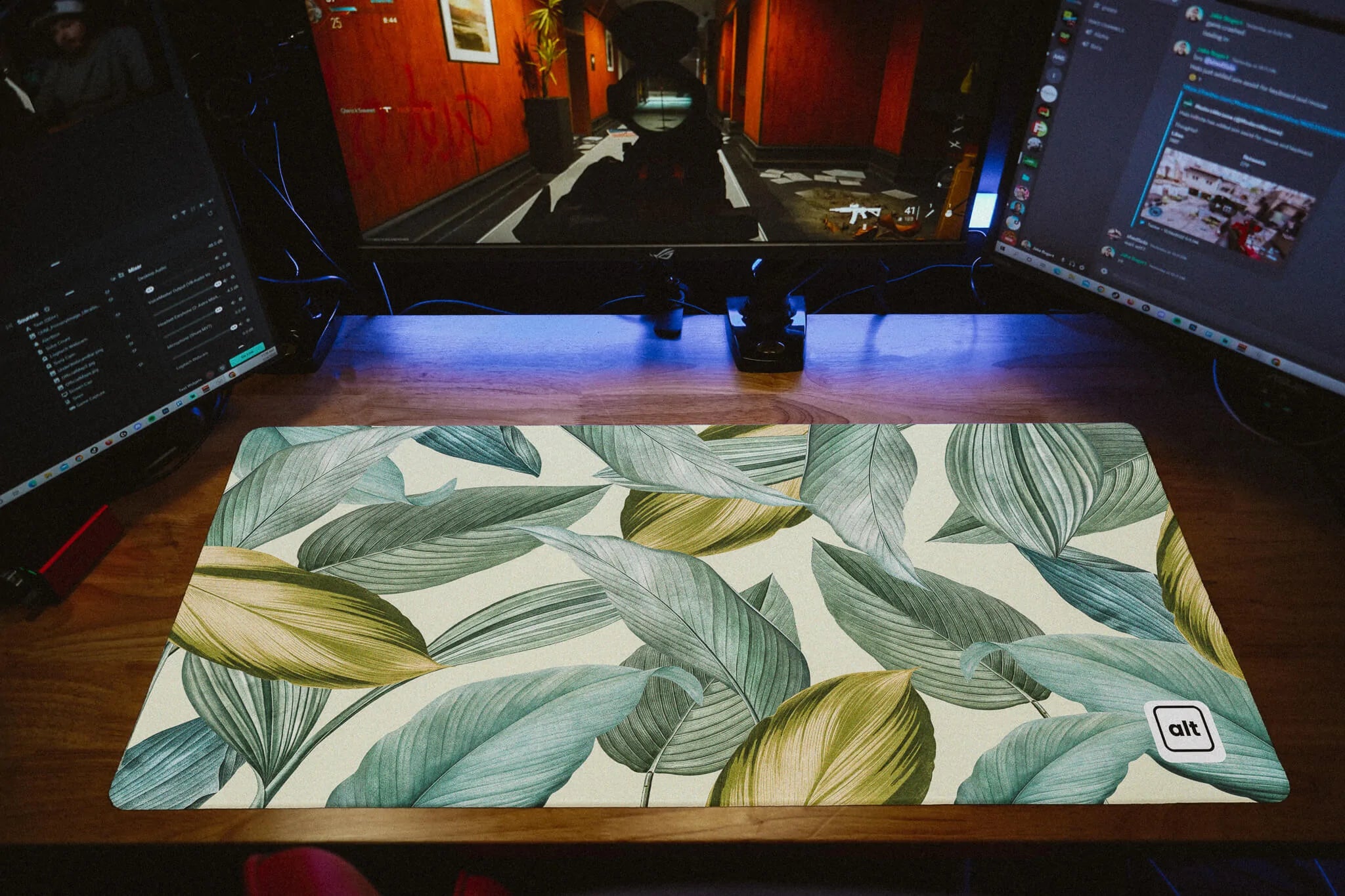 Leafy Mousepad - Cinch Gaming