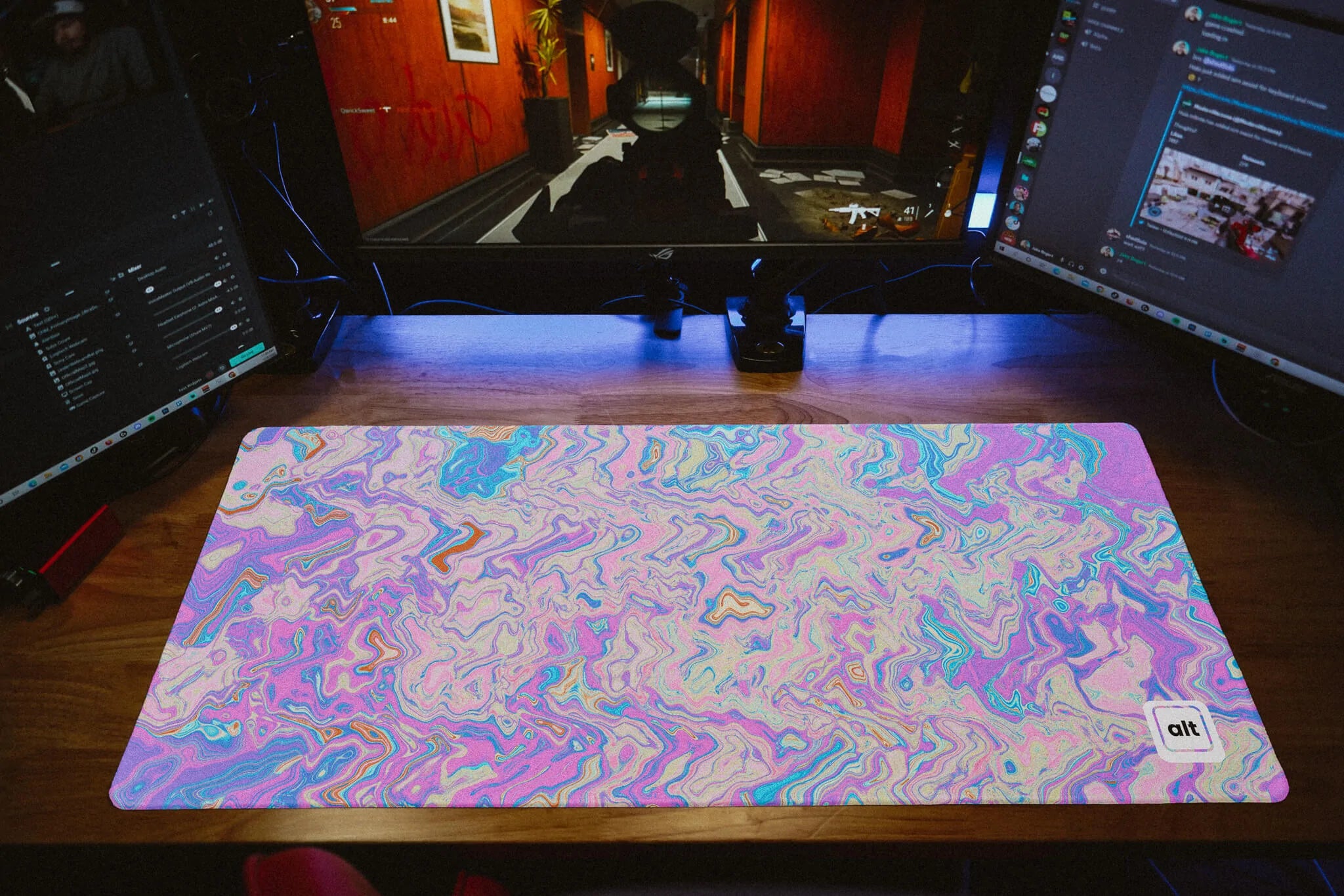 Chromatic Amethyst Mousepad - Cinch Gaming