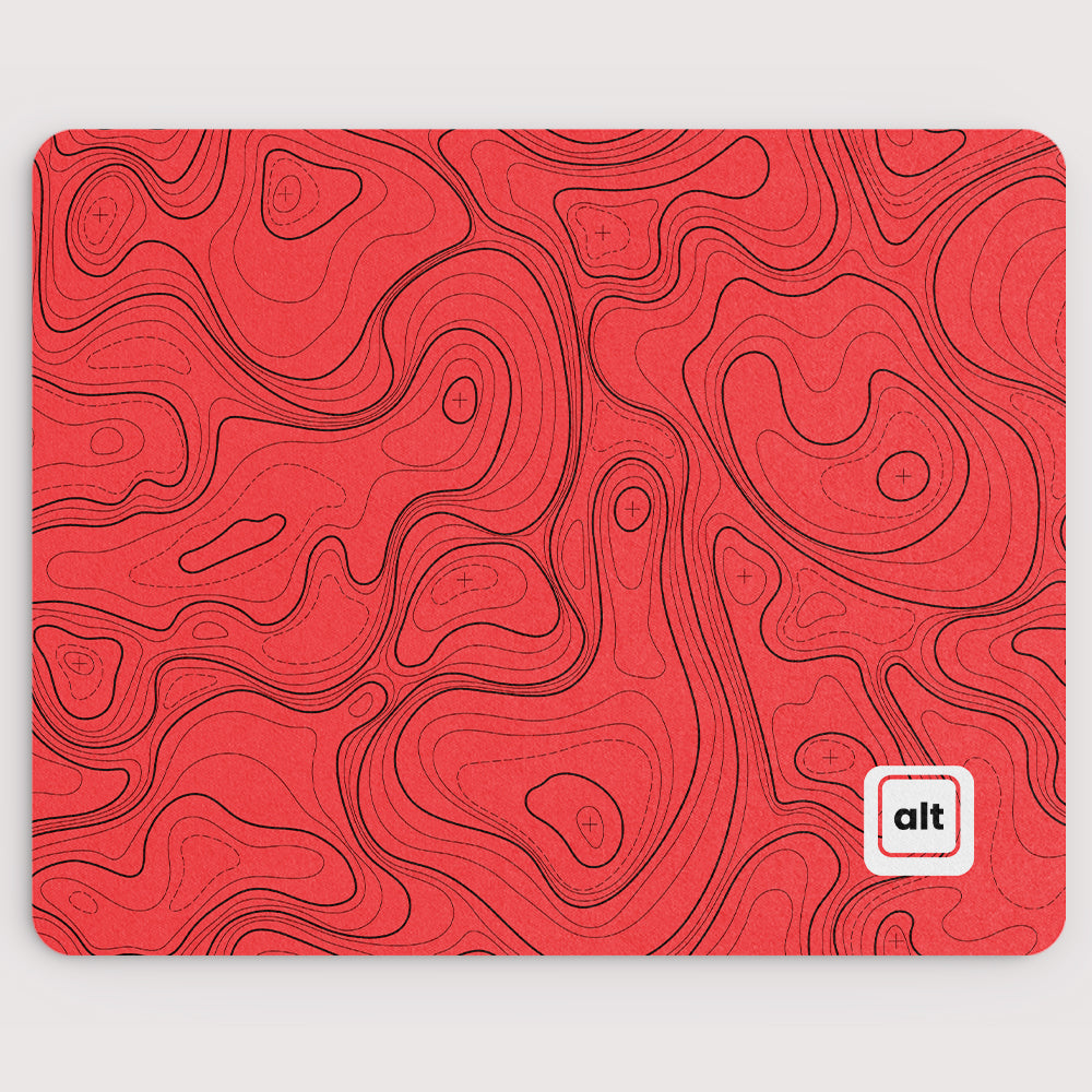 Red Region Mousepad - Cinch Gaming