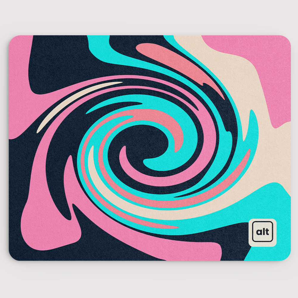 Twisted Cotton Candy Mousepad - Cinch Gaming