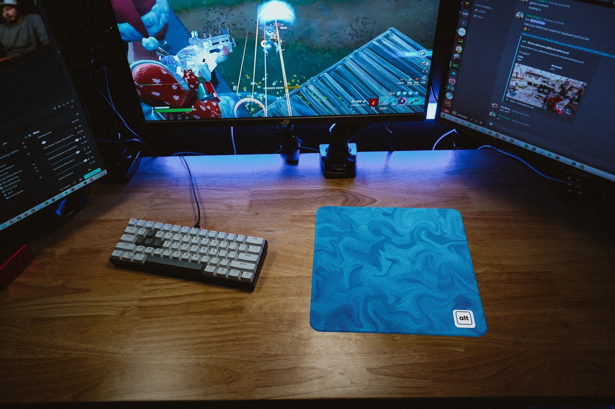 Aqua Liquify Mousepad - Cinch Gaming