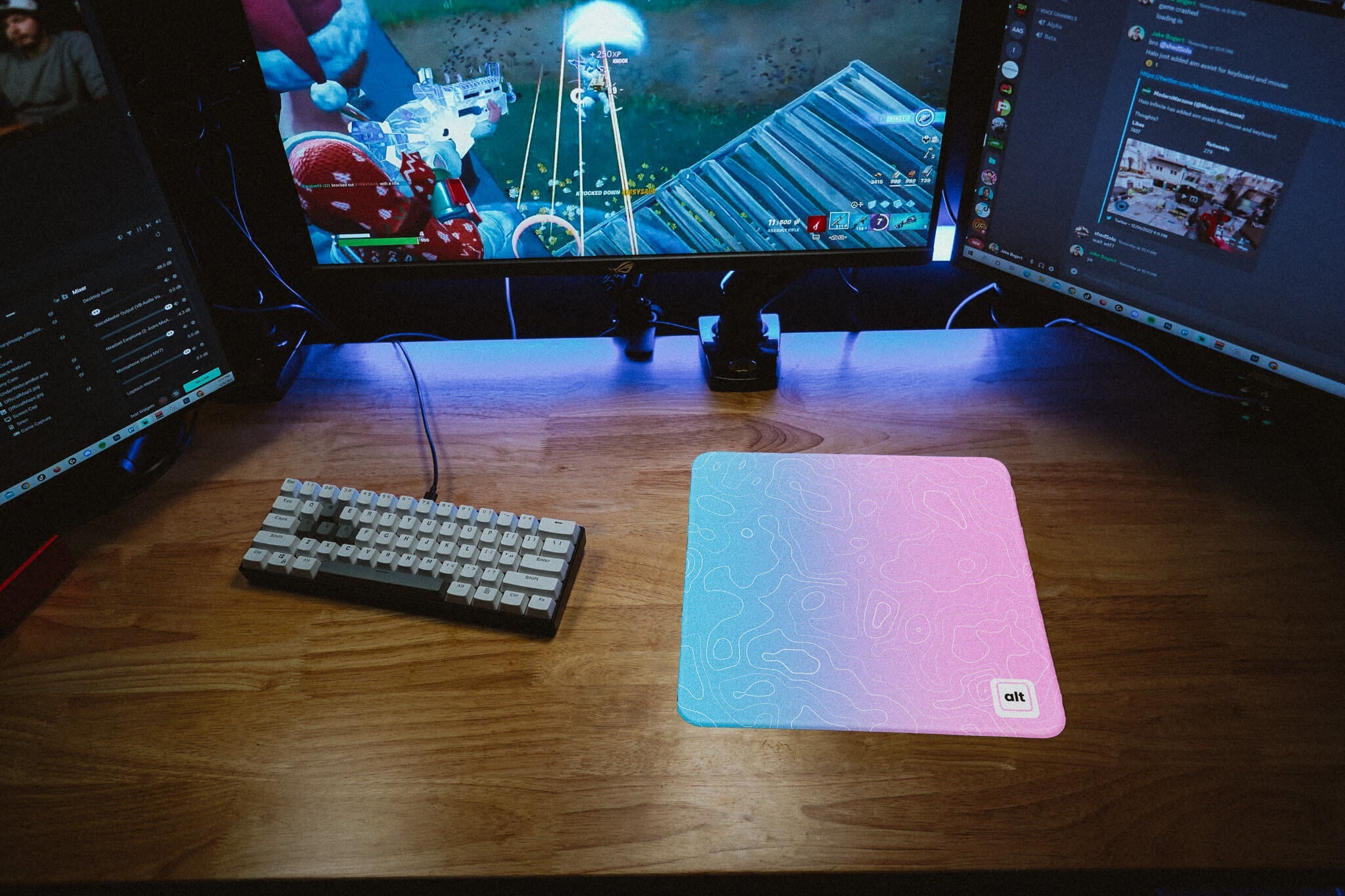 Damascus Cotton Candy Mousepad - Cinch Gaming