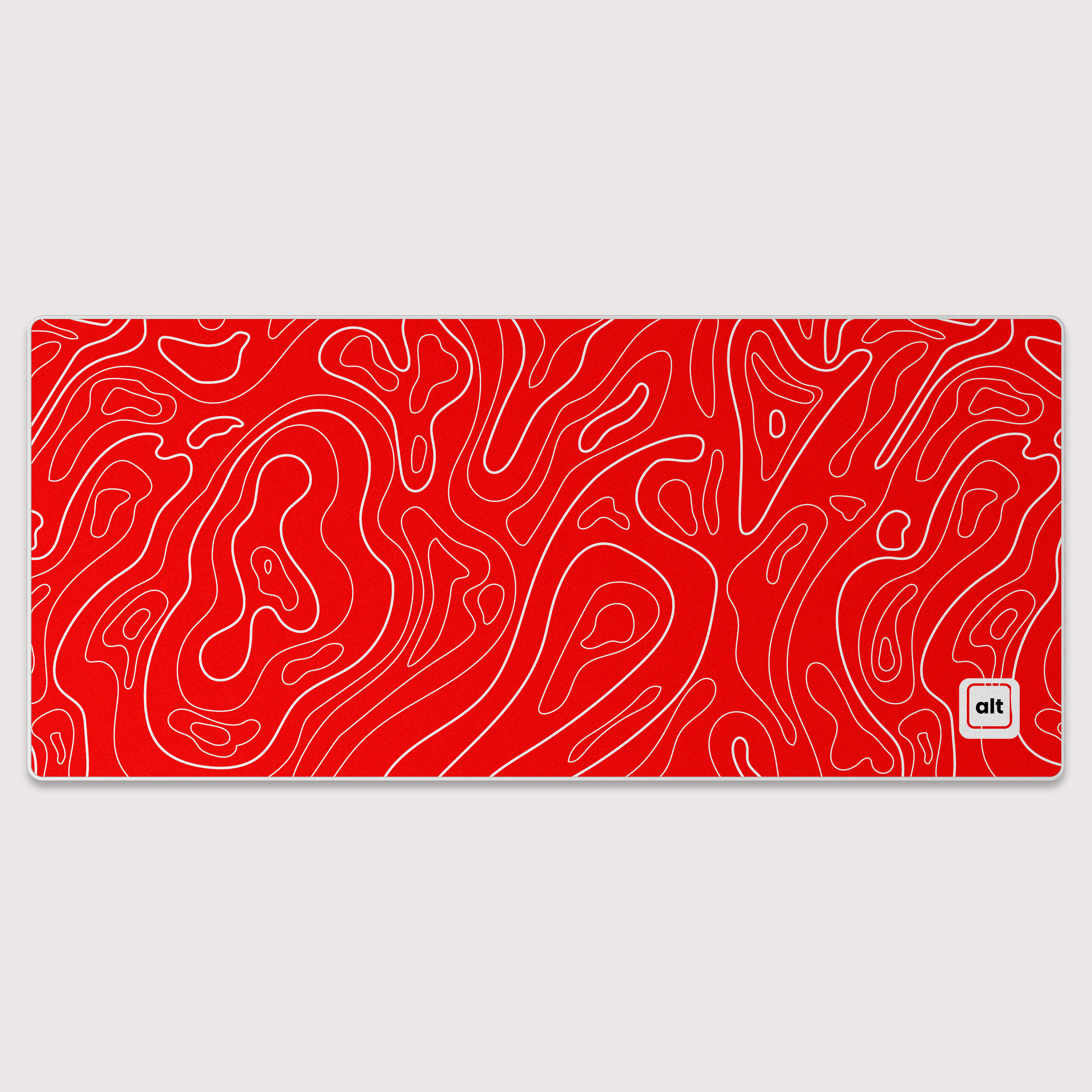Red Damascus Mousepad - Cinch Gaming