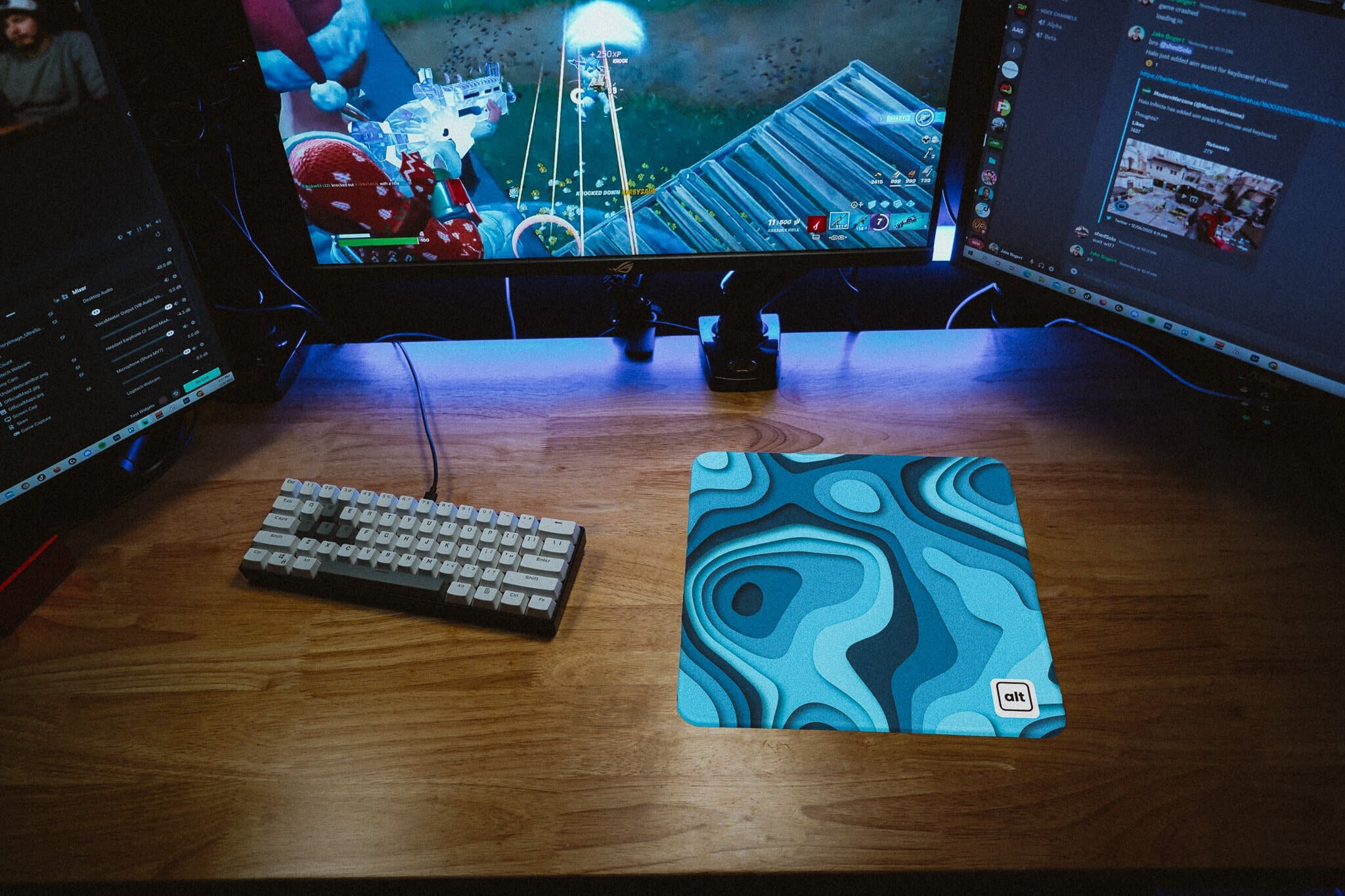 Topo Azul Mousepad - Cinch Gaming