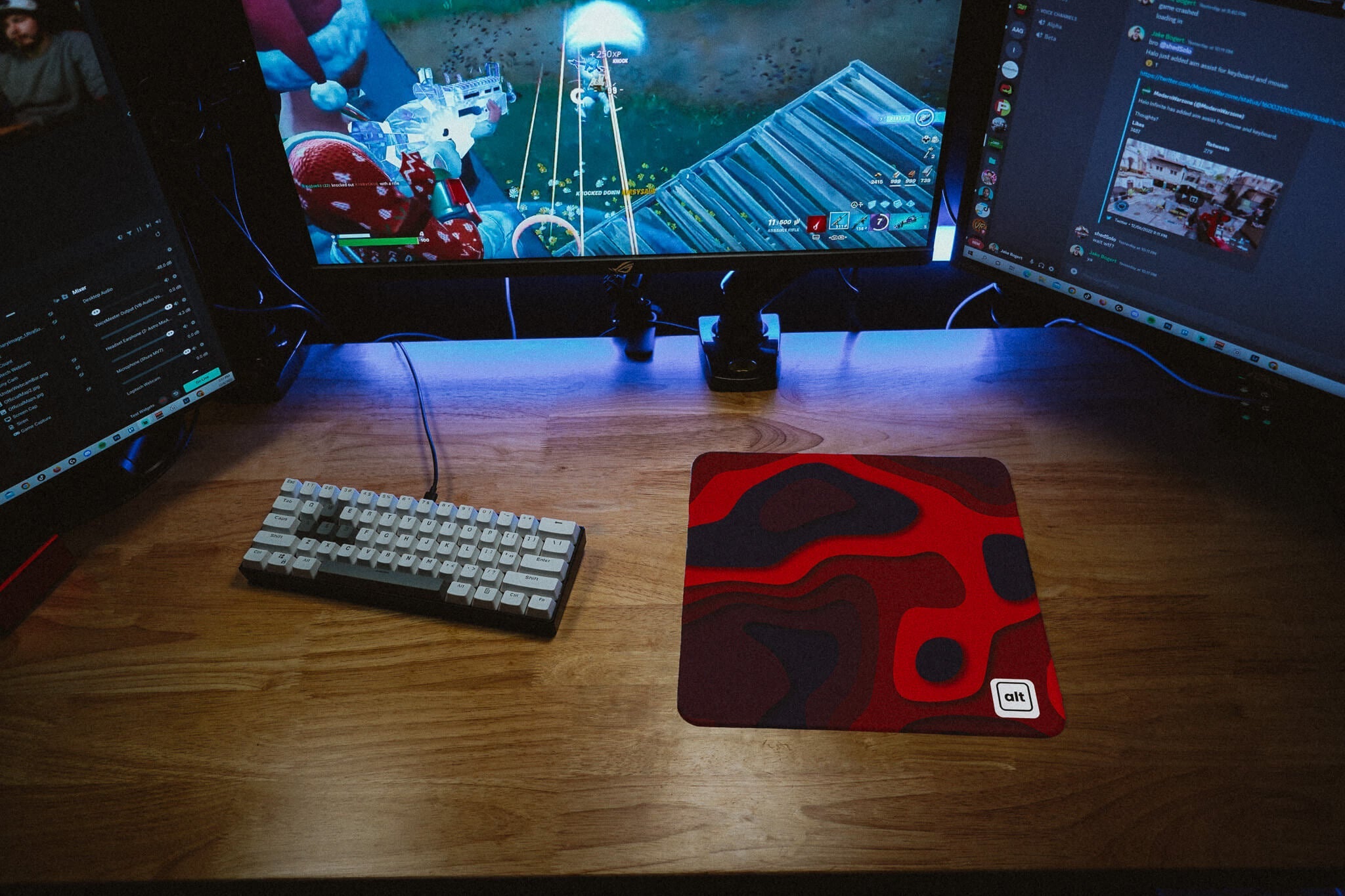 Topo Rojo Mousepad - Cinch Gaming