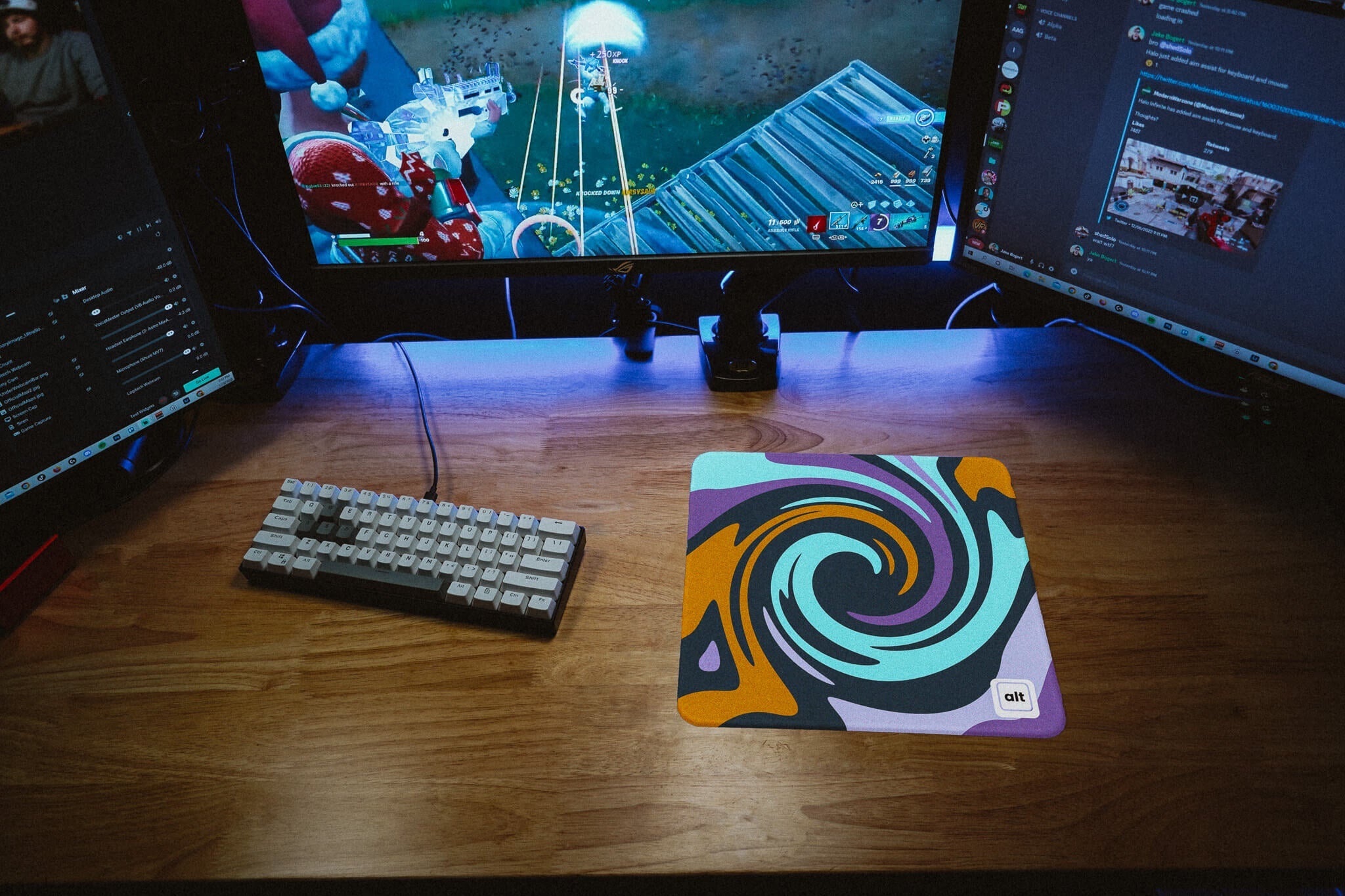 Twisted Galaxy Mousepad - Cinch Gaming