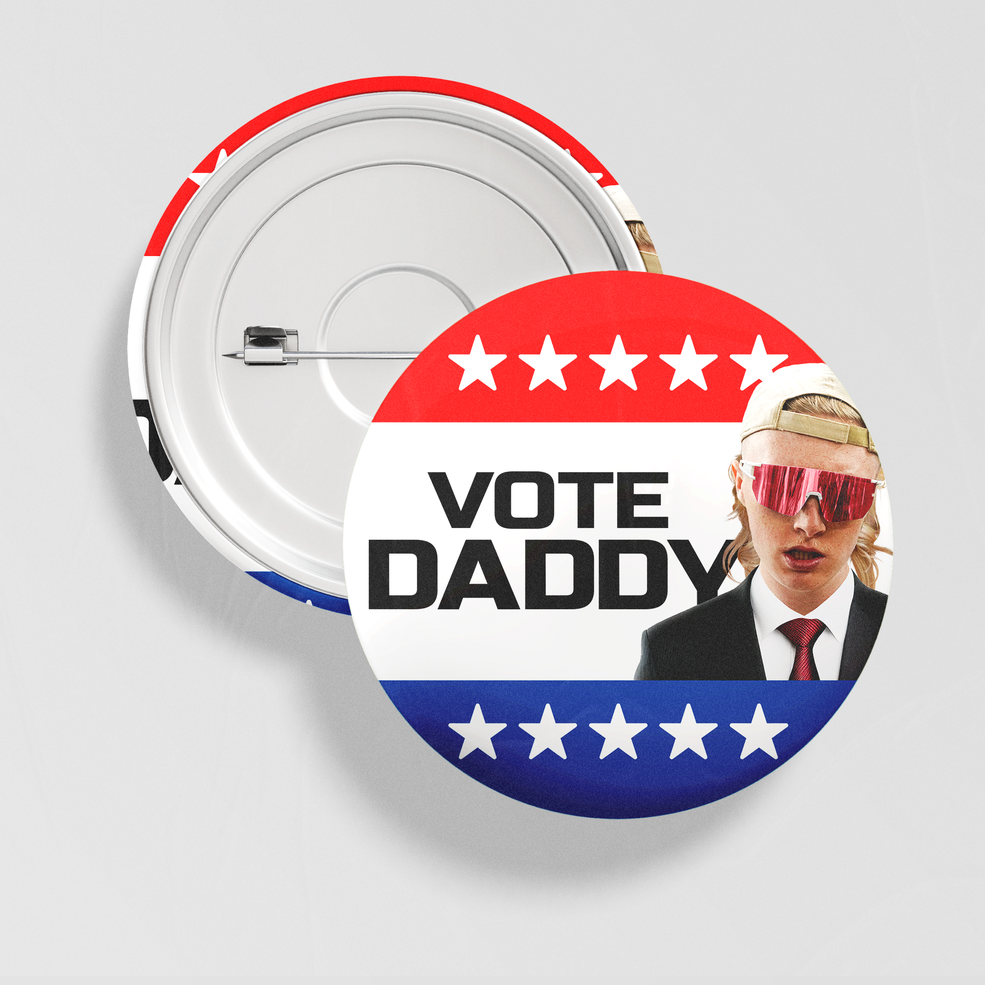 Official Campaign Button 3"x3"