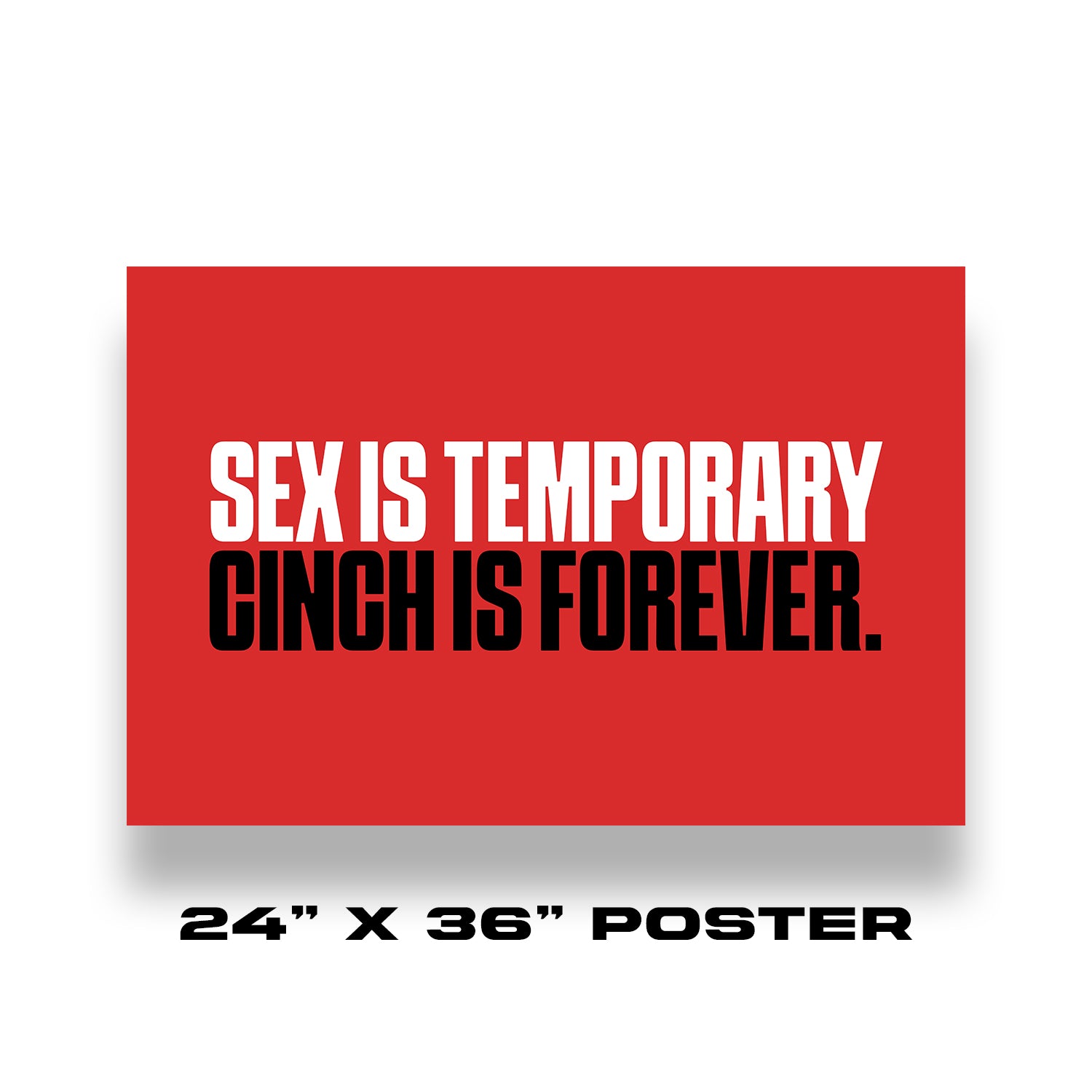 Cinch Forever Poster - Cinch Gaming