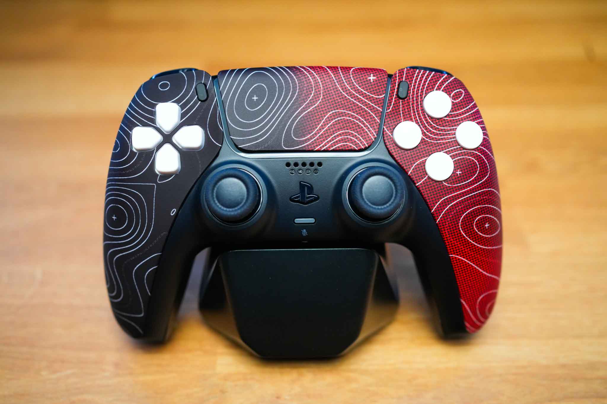 Quick Ships Dual Damascus Red Prime Pro Cinch PS5