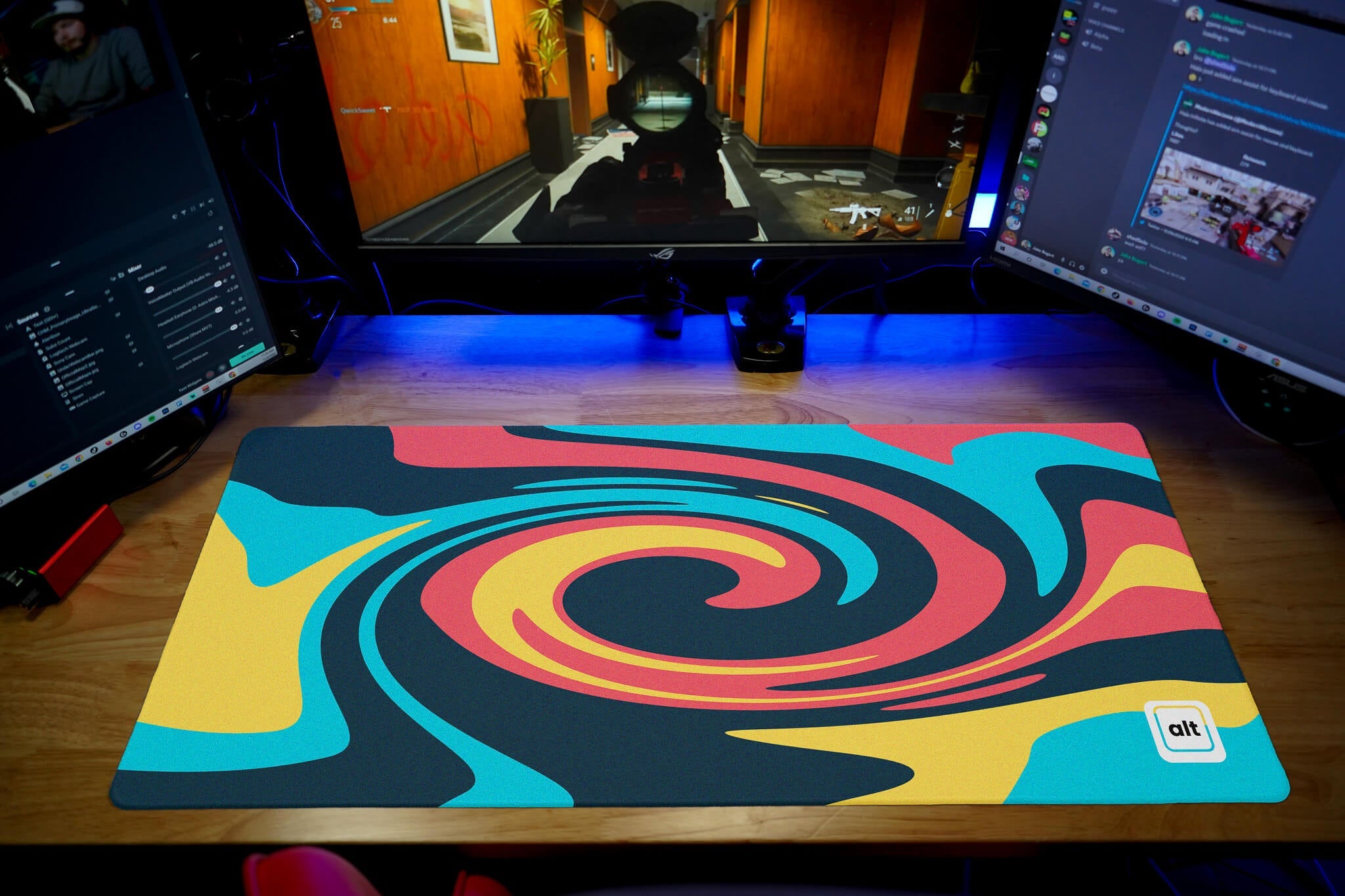 Twisted Prism Mousepad - Cinch Gaming