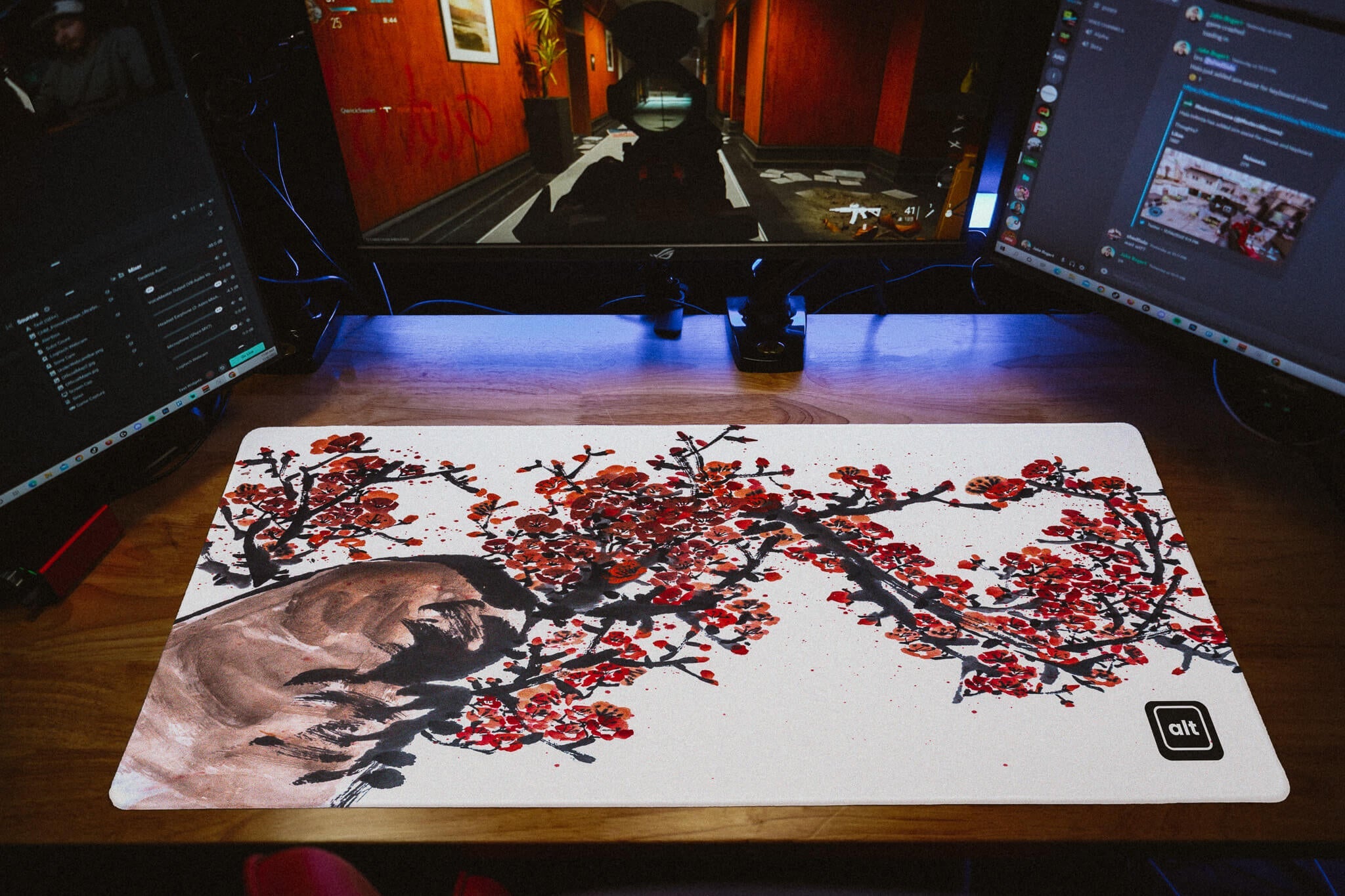 Cherry Blossom Mousepad - Cinch Gaming
